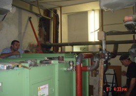 Sustitución de climatizadores en hospital La Fe (Antigua)